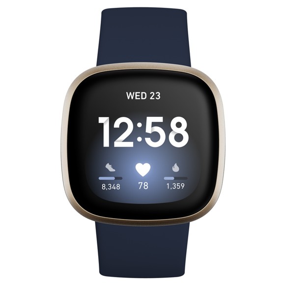 fitbit versa watch size