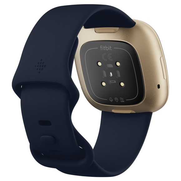 Buy Fitbit - Versa 3 - Smart Watch - Midnight/Gold - Midnight/Soft Gold - Incl. shipping