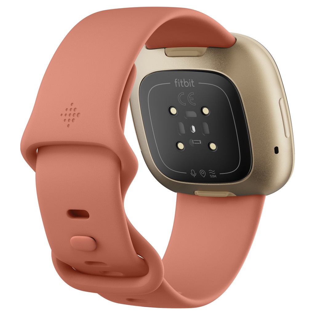 Buy Fitbit - Versa 3 - Smart Watch - Clay/Gold