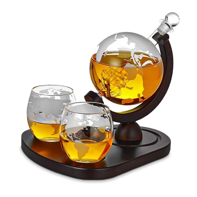 Deluxe Globe Decanter Sæt (04976)