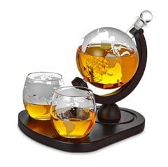 Deluxe Globe Decanter Sæt (04976)