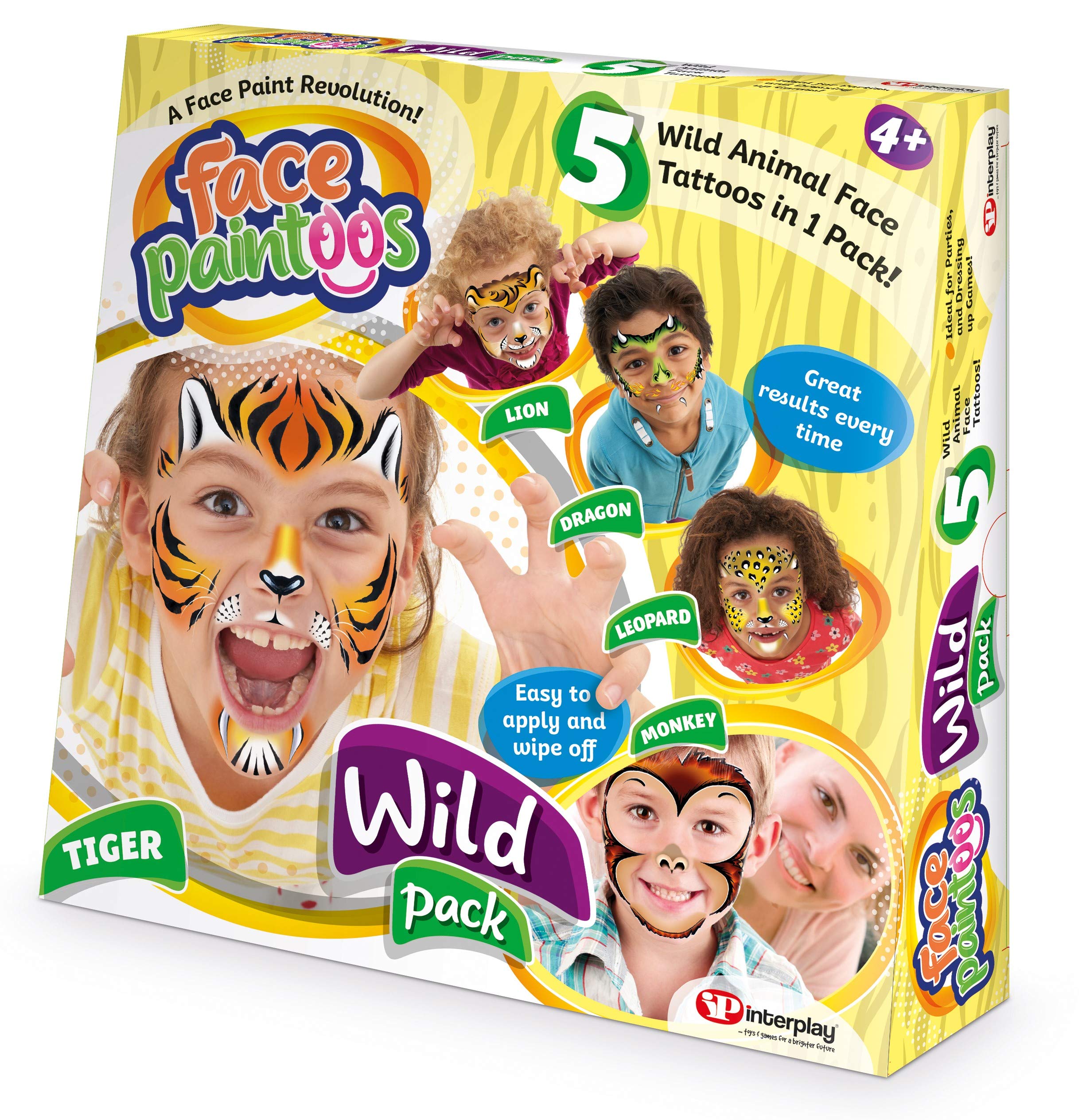 Face Paintoos - Wild Pack