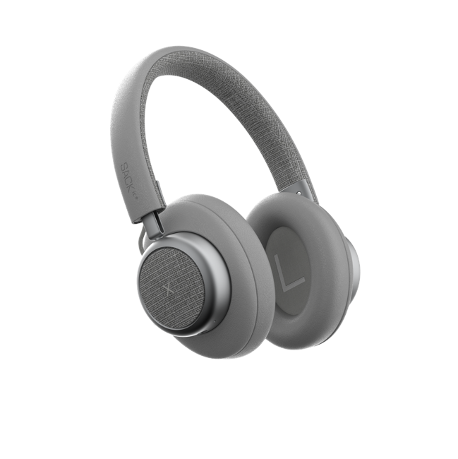 zzSACKit - TOUCHit Over-Ear Headphones - Silver