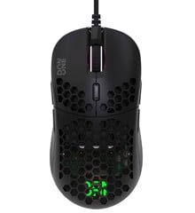 ​DON ONE - GM500 RGB - Letvægts  Gamer mus med LED lys -  SORT (PMW 3389)