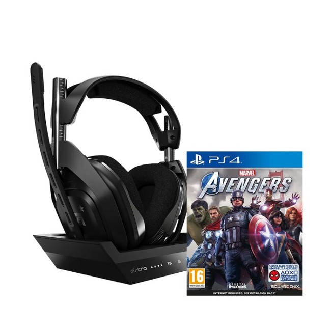 ASTRO A50 Wireless + Base Station & Marvel’s Avengers - Bundle   PlayStation 4/PC