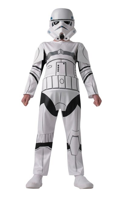 Rubies - Star Wars Kostume - Stormtrooper (116 cm)