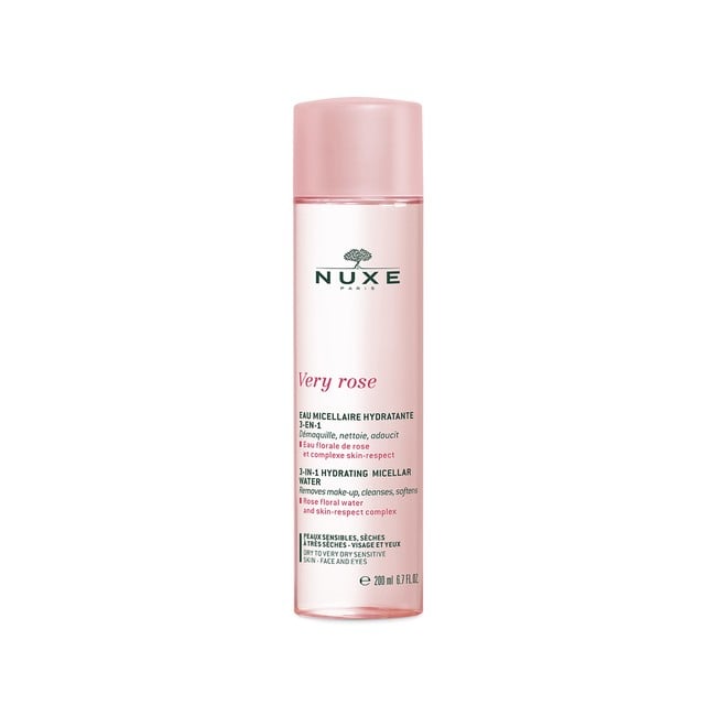 Nuxe - Very Rose Cleansing Water Sensitive Skin 200 ml - Rens