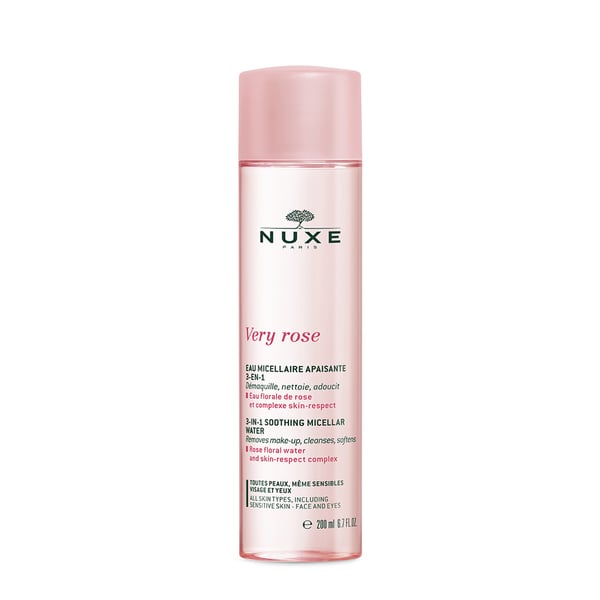 Nuxe - Very Rose Cleansing Water Dry Sens Skin 200 ml - Skjønnhet