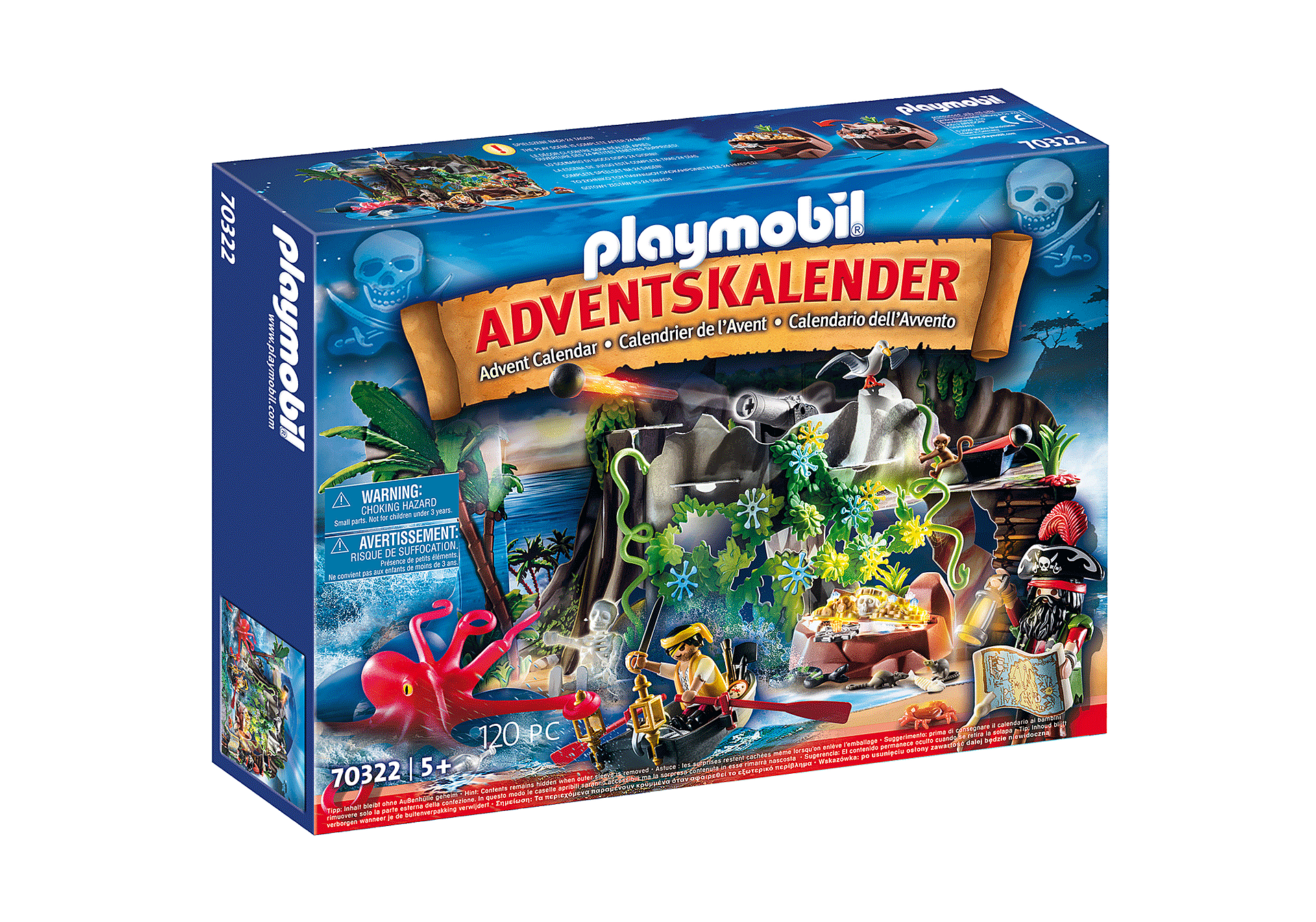 Playmobil - Advent Calendar - Pirate Cove (70322)
