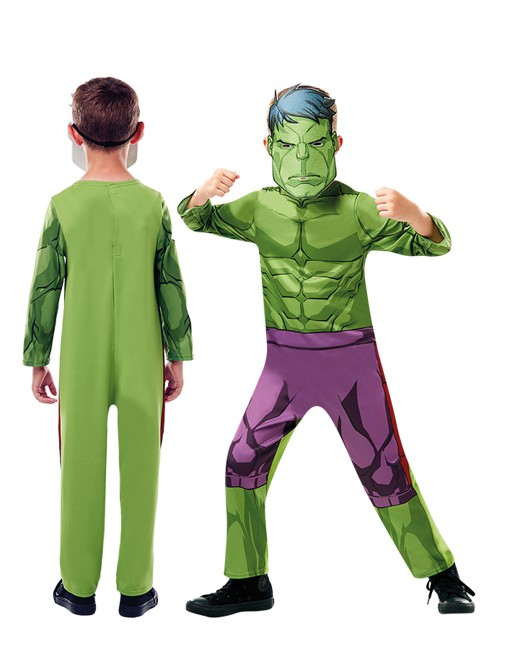 Marvel Avengers - Hulk - Childrens Costume (Size 138)