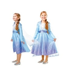 Frozen - Elsa Travel Dress - Childrens Costume (Size 128)