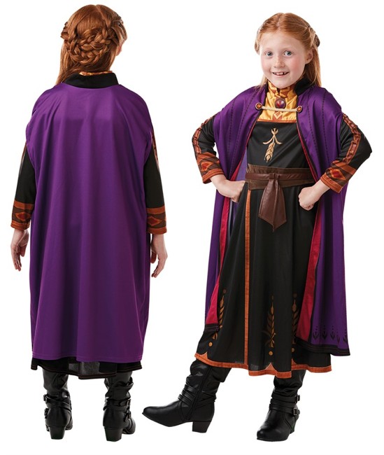 Frozen - Anna Travel Dress - Childrens Costume (Size 116)