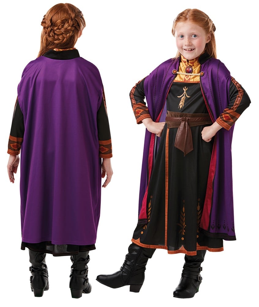 Frozen - Anna Travel Dress - Childrens Costume (Size 128)
