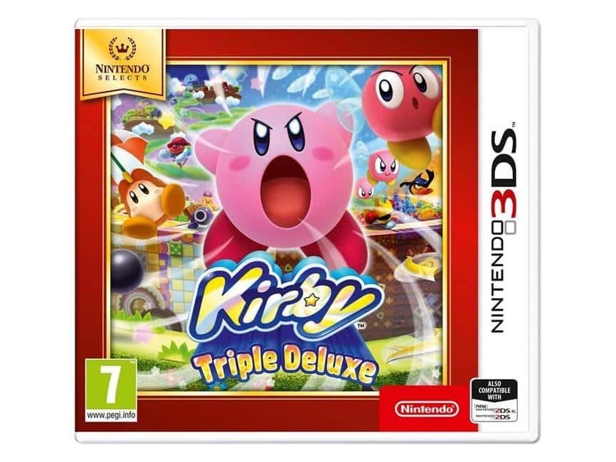 Kirby Triple Deluxe (Selects) (FR, Multilingual in game)