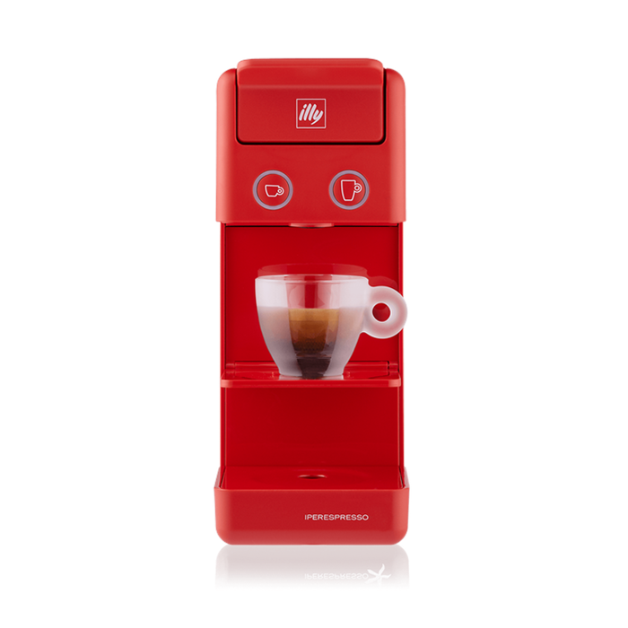 illy - Y3.3 Iperespresso - Espresso & Coffee Machine - Red