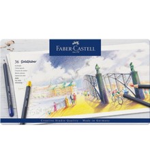 Faber-Castell - Goldfaber colour pencil, tin of 36 (114736)