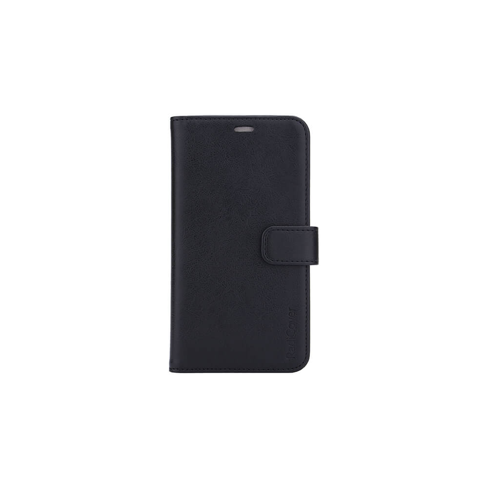 RadiCover - Radiation Protection Wallet PU iPhone 12 Mini Flipcover - Black