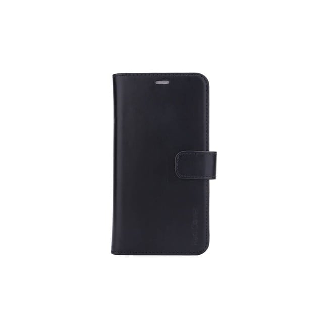 Radicover - Radiationprotected Mobilewallet Leather iPhone 12 Mini Exclusive 2in1 Magnetcover - Black