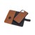 RadiCover - Radiationprotected Mobilewallet Leather iPhone 12 Mini Exclusive 2in1 Magnetcover - Brown thumbnail-3