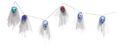 Joker - Halloween Light String with Ghosts - 170 cm (95421)