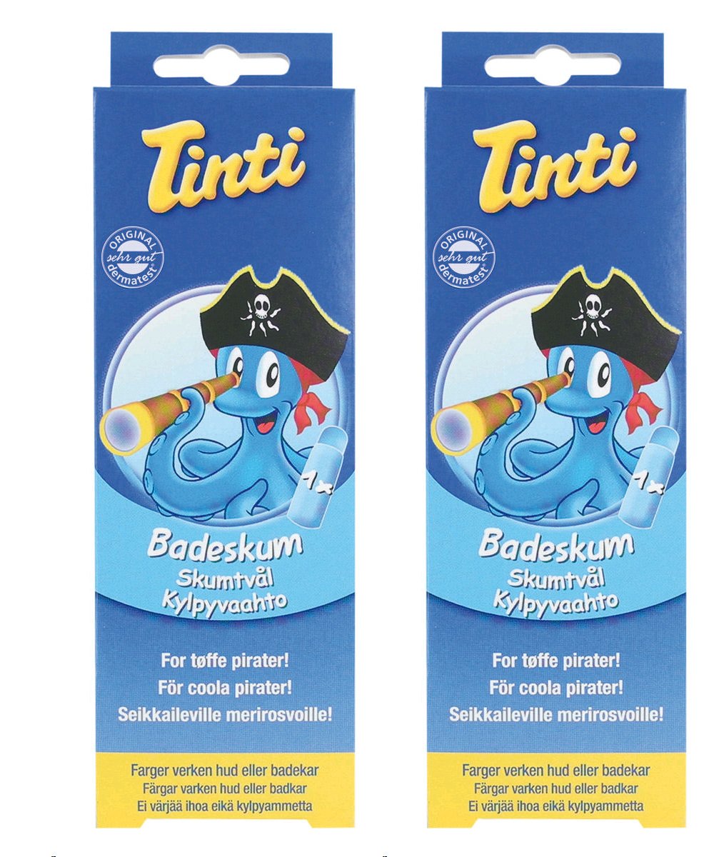 Tinti - Bath foam, Blue, 2 x 75 ml