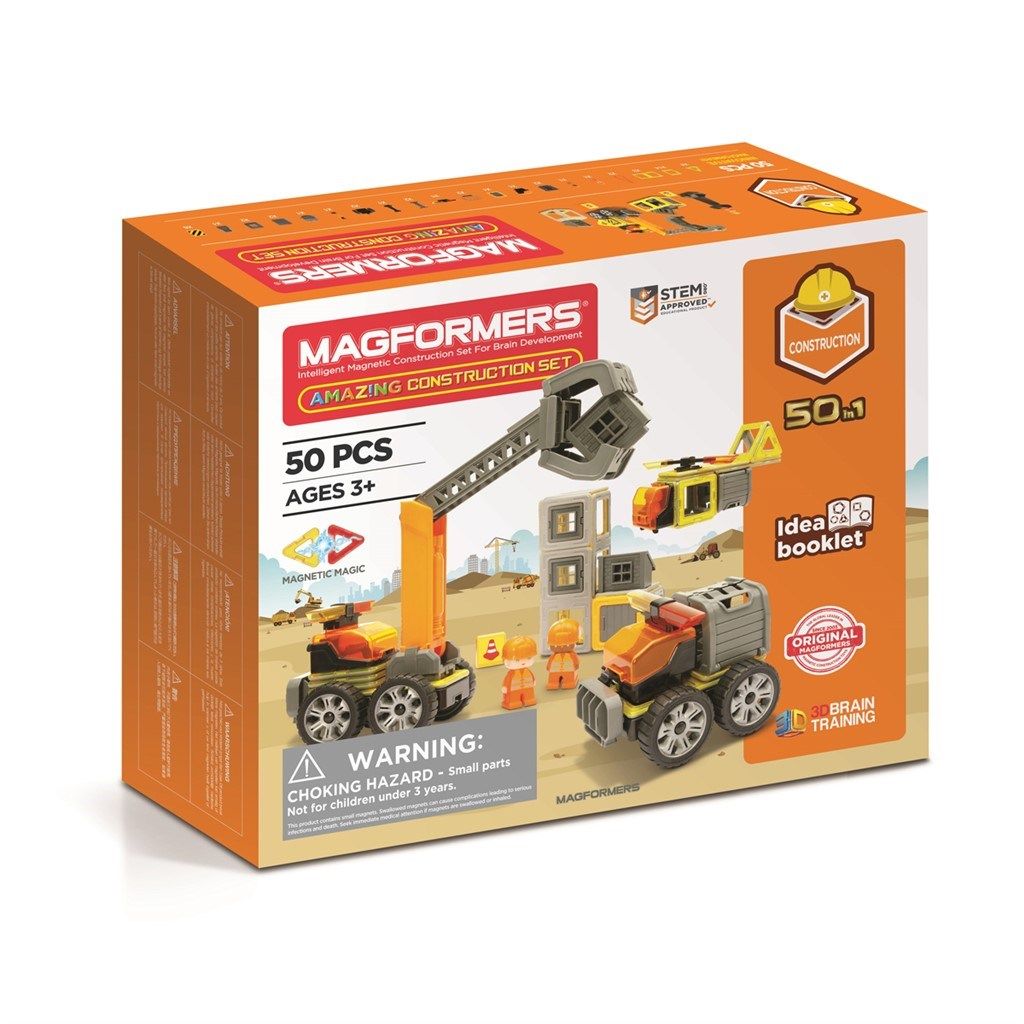 Magformers - Construction set 50 pcs (3072)