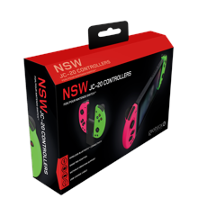 Gioteck Nintendo Switch JC-20 Controllers (Pink/Green)