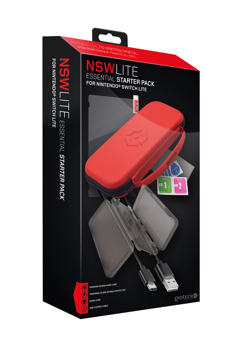 Gioteck Nintendo Switch Lite Essential Starter Pack