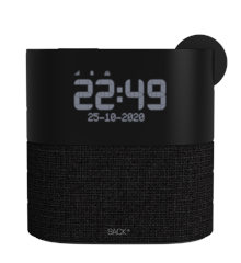 SACKit - WAKEit S Wekkerradio met Draadloos Opladen & Bluetooth Speaker