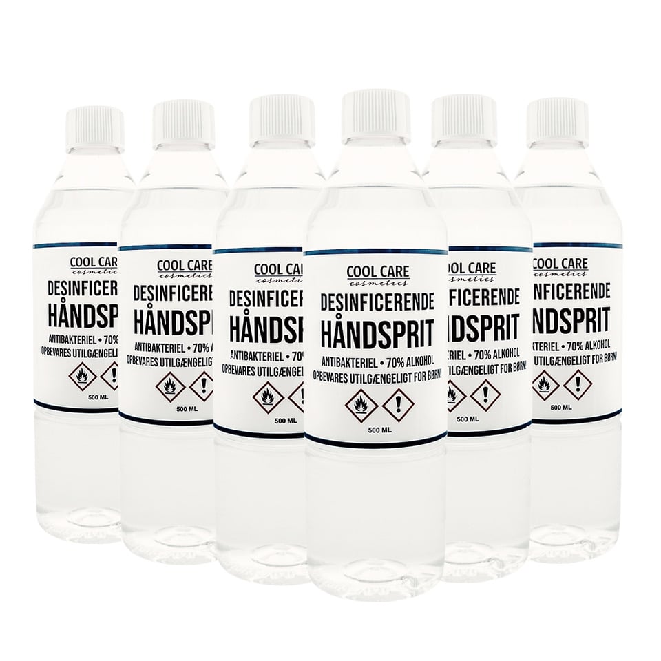 Cool Care – 6x Hand Sanitizer (70%) 500 ml