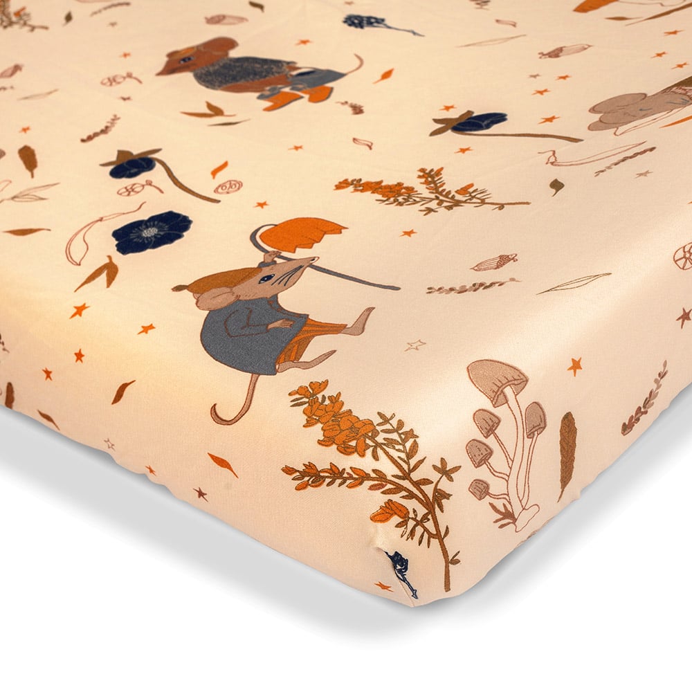 That's Mine - Bed Sheet Baby 60 x 120 cm - Mouse Night (SS212)