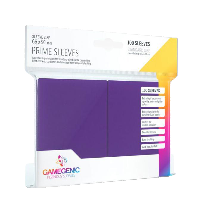 Gamegenic - Prime Sleeves Purple