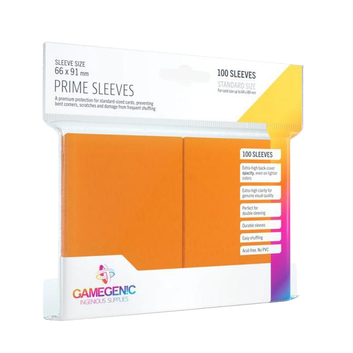 Gamegenic - Prime Sleeves Orange