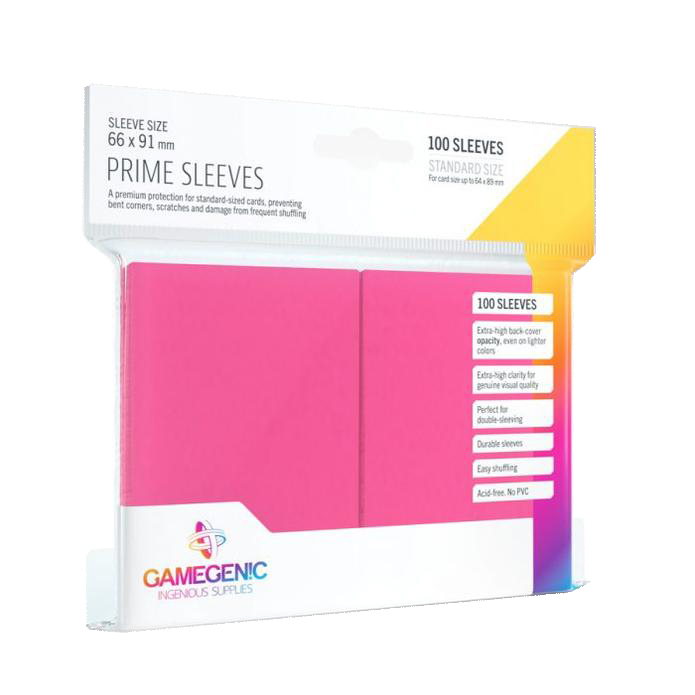 Gamegenic - Prime Sleeves Pink