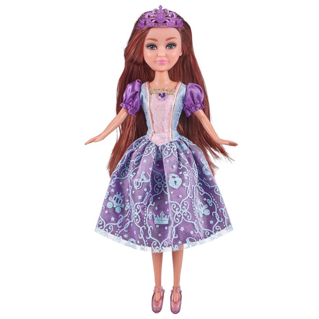 Sparkle Girlz - Super Sparkly Prinsesse Dukke - Lilla Kjole