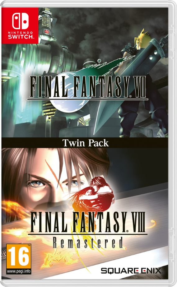 Final Fantasy VII&Final Fantasy VIII Remastered Twin Pack - Videospill og konsoller