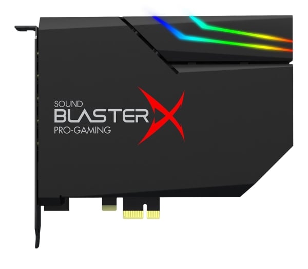 Creative - Sound BlasterX AE-5 Plus Black - Datamaskiner
