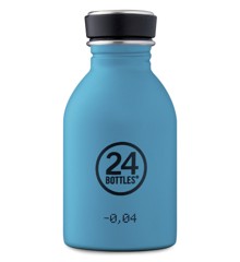 24 Bottles - Urban Bottle 0,25 L - Stone Finish - Powder Blue (24B316)