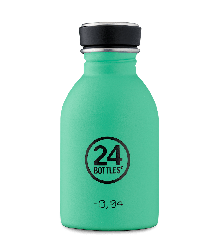 24 Bottles - Urban Bottle 0,25 L - Stone Finish - Mint (24B317)