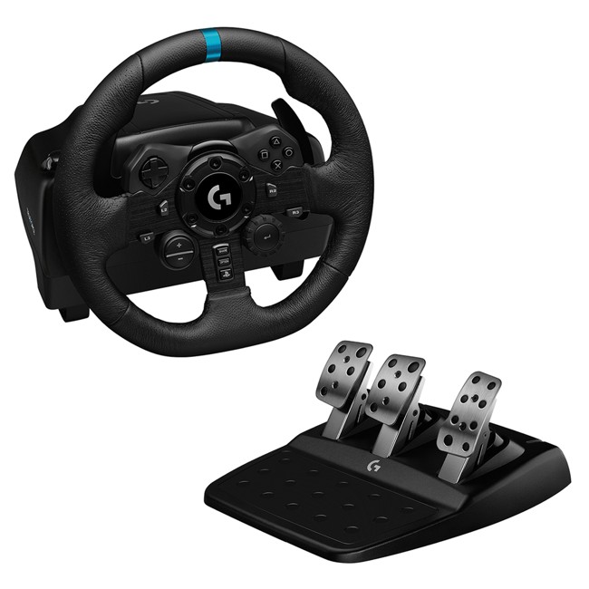 Logitech - G923 Driving Force Racing for PS5, PS4 og PC