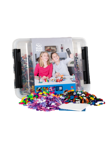Køb Plus-Plus - Storage Box Mix - 2400 dele