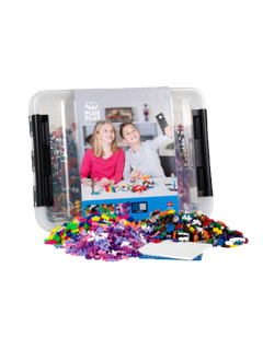 Plus-Plus - Storage Box Mix - 2400 pcs (3406)