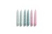 HAY - Candles Twict 6 psc - Arctic Blue Teal Pink (540756) thumbnail-1