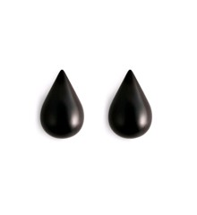 Normann Copenhagen - Dropit Hooks Set of 2 Large - Black (331505)