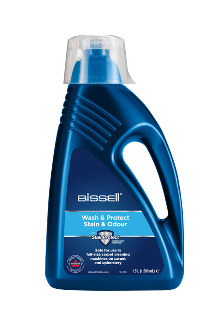 Bissell - Wash & Protect - 1,5 ltr Rengøringsmiddel til Tæpper