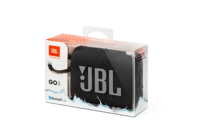 Køb JBL - GO 3 Portable Waterproof Bluetooth Speaker New Version