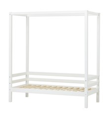 Hoppekids - BASIC Canopy bed 70×160 cm - White