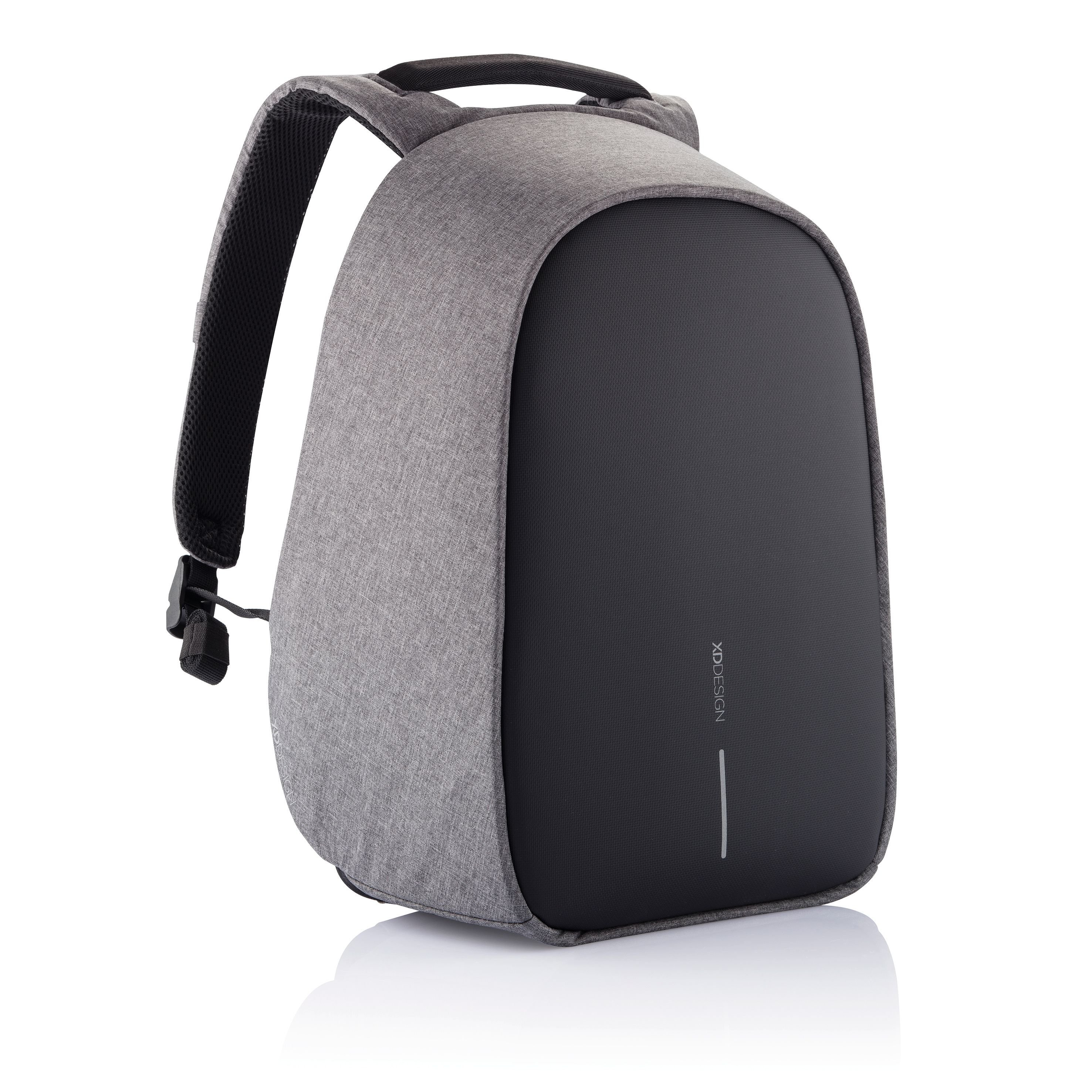 XD Design - Bobby Hero Regular Anti-theft Backpack– Grey (P705.292) - Bagasje og reiseutstyr
