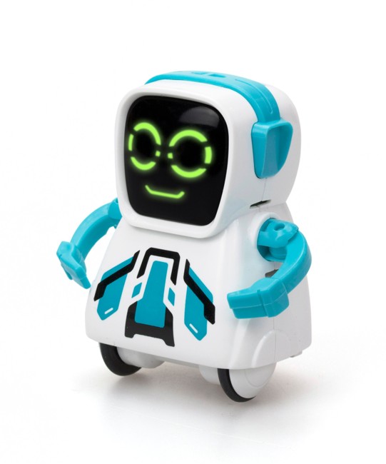 Silverlit - Pokibot Firkantet Robot - Blå