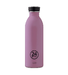 24 Bottles - Urban Bottle 0,5 L - Stone Finish - Mauve (24B703)